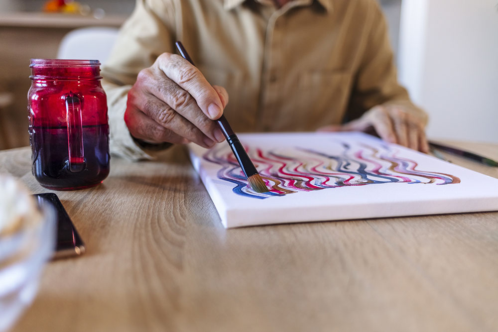 Art gives seniors an outlet to express themselves